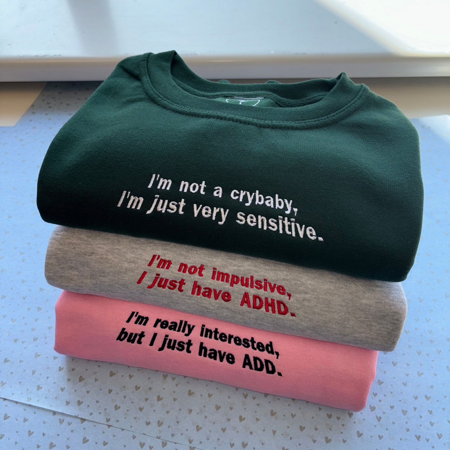 Trui SENSITIVE/ADHD/ADD